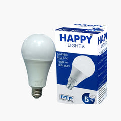 5 Watt LED BULB - LED BULB 5W A50 - Happy lights